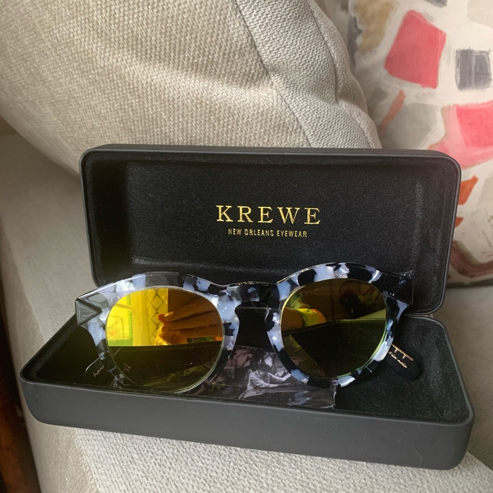 Krewe Toulouse mirrored sunglasses